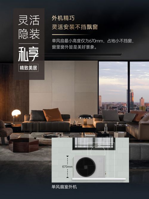 家系列：外机精巧开启舒适新篇爱游戏app海信中央空调私享